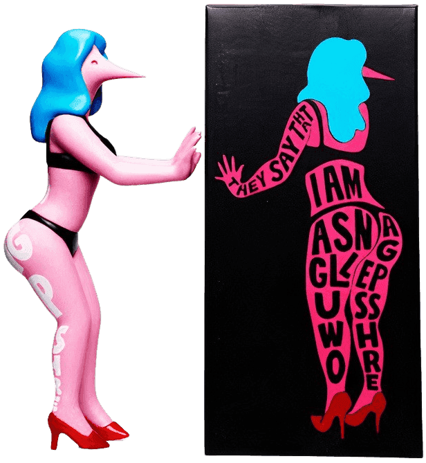Parra, ‘The Prostitute’, 2011, Sculpture, Vinyl, Rockwell,