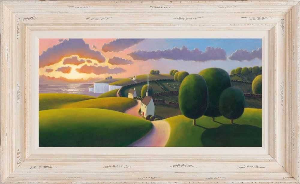 Paul Corfield, ‘The Coastal Path’, 2012, Print, Fine Art Print, Castle Fine Art, Framed