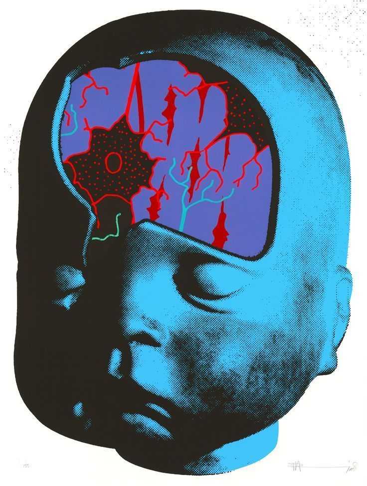 Paul Insect, ‘Electric Mind’, 2008, Print, 5 Colour screenprint on Somerset 310gsm Paper, Lazinc, Numbered, Dated