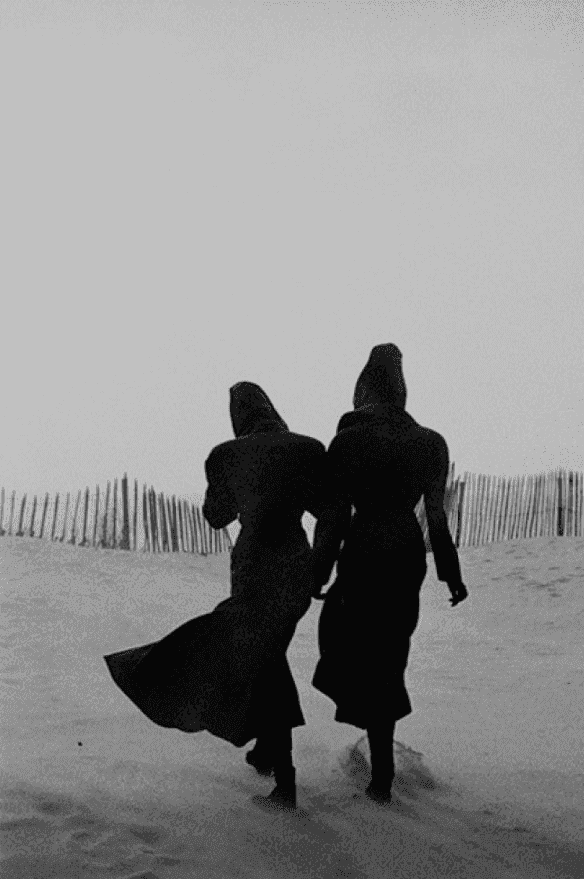 Peter Lindbergh, ‘Linda Spierings, Tatjana Patitz, Azzedine Alaia’, 1986, Print, Gelatin silver print, null, Numbered, Dated