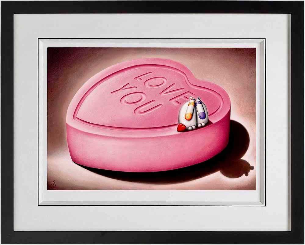 Peter Smith, ‘Sweet Talk’, 2009, Print, Giclee on paper, Castle Fine Art, Numbered, Framed