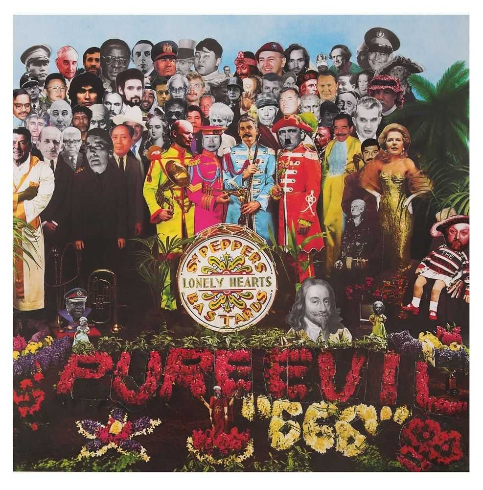 Pure Evil, ‘Sgt Pepper’s Lonely Hearts Bastards (Large)’, 2007, Print, Pigment print on 308gsm Hahnemuhle Archival paper, null, Numbered, Framed