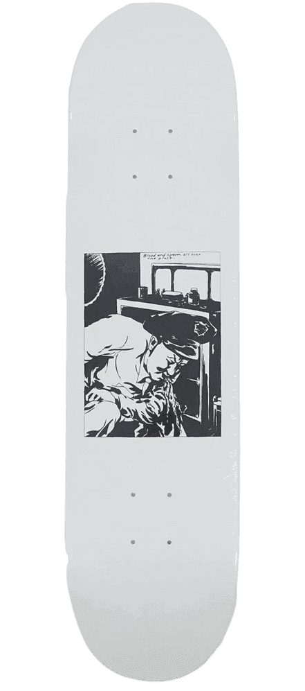 Raymond Pettibon, ‘Blood & Sperm’, 18-09-2014, Collectible, Skateboard, Supreme,