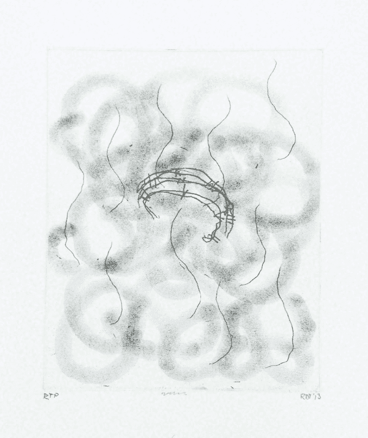 Richard Tuttle, ‘Nature-Media II’, 2014, Print, 1-color etching, Gemini G.E.L. LLC,