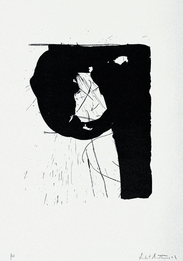 Robert Motherwell, ‘Poet II’, 1962, Print, Lithograph on white wove German Copperplate paper, null, Numbered