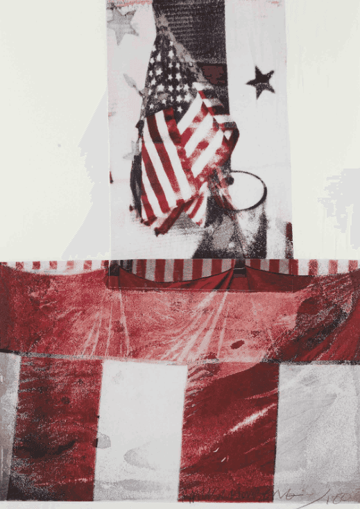 Robert Rauschenberg, ‘Edward Kennedy Campaign’, 1994, Print, Color offset lithograph on white wove paper, null, Numbered