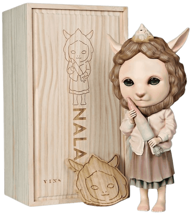 Roby Dwi Antono, ‘Nala’, 2019, Sculpture, Polystone, wooden plate, gloves with original case, VINS, Numbered