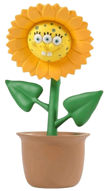 Sun Flower Sculpture - 3 Eyed Sponge