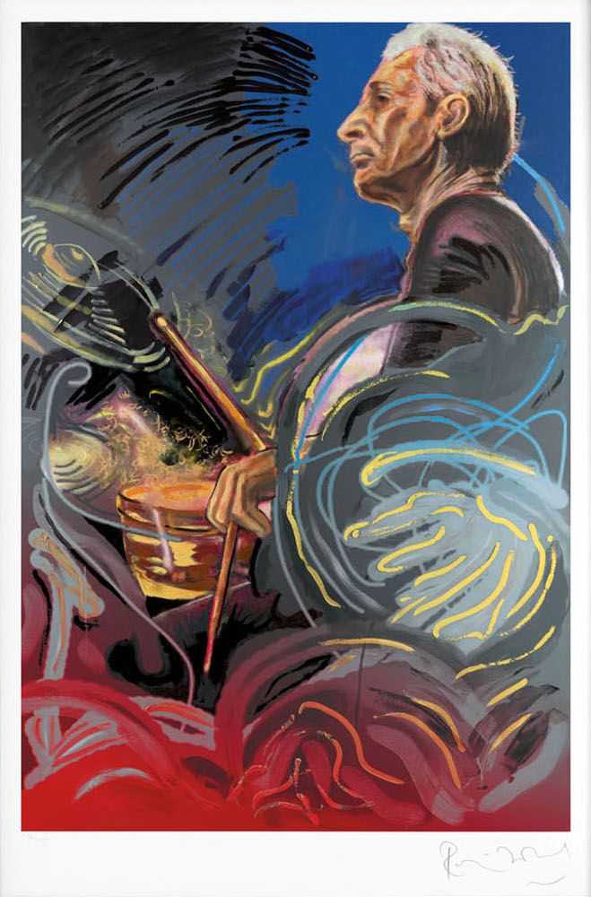 Ronnie Wood, ‘The Blue Smoke Suite - Charlie - Giclee on Paper Edition’, 2011, Print, Fine art print, null, Numbered