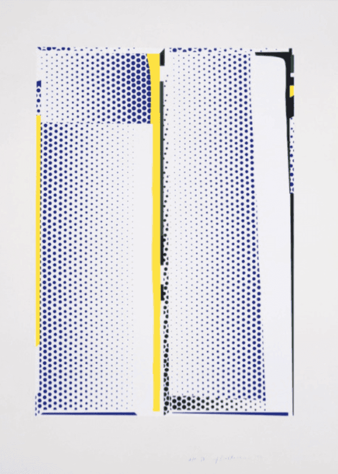 Roy Lichtenstein, ‘Mirror IX’, 1972, Print, Lithograph and screenprint on Special Arjomari paper, null, Numbered