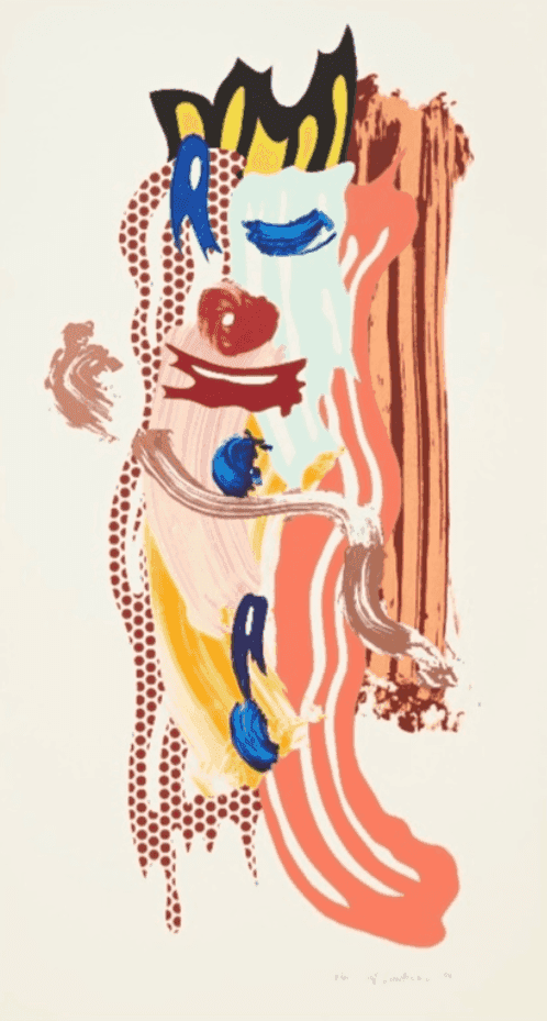 Roy Lichtenstein, ‘Roads Collar’, 1989, Print, Lithograph, waxtype, woodcut, and screenprint on cold-pressed Saunders Waterford paper, null, Numbered