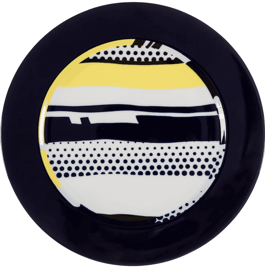 Roy Lichtenstein, ‘Rosenthal’, 01-01-1970, Print, Ceramic plate, Rosenthal, Numbered
