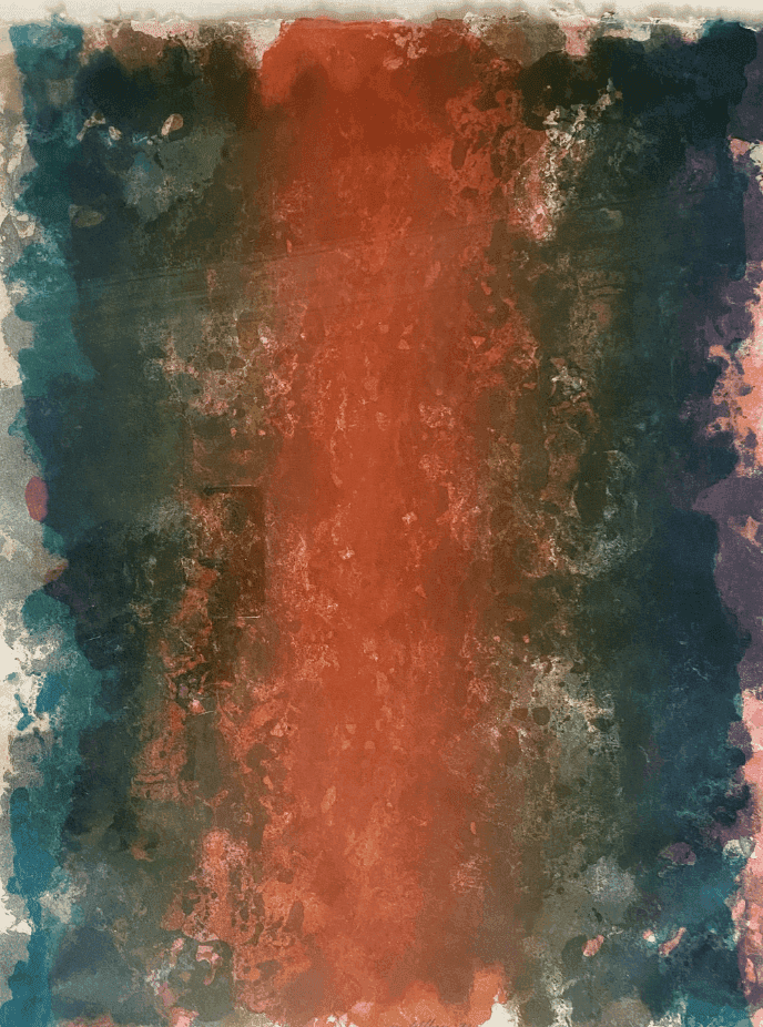 Sam Gilliam, ‘Fire’, 1972, Print, Lithograph, Impressions Workshop, Numbered, Dated