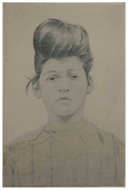 Sarah Ball, ‘Untitled Portrait 1’, 2018, Print, Etching, Paupers Press, Numbered