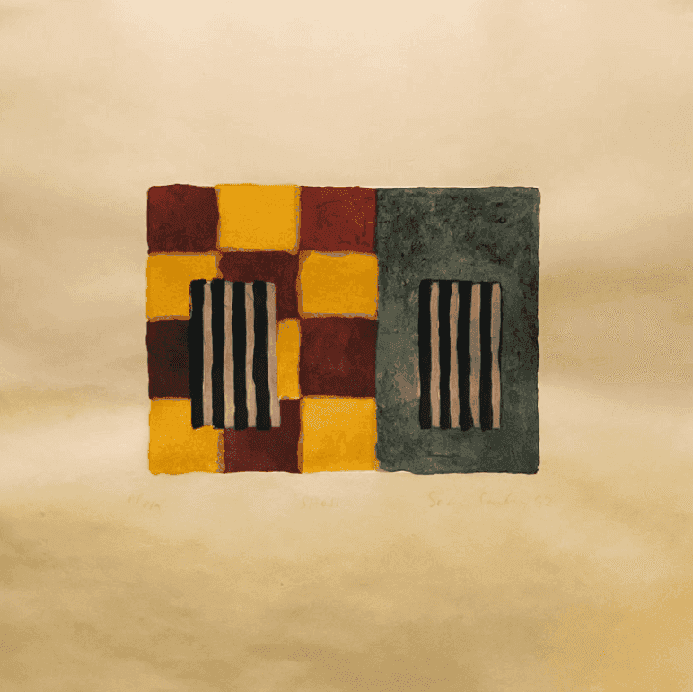 Sean Scully, ‘Shoji’, 1992, Print, Woodcut Print on Fujiwara Awagami paper, null, Numbered, Dated
