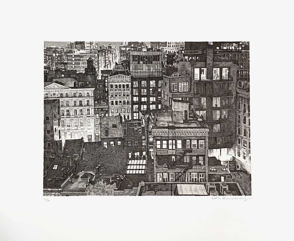 Seth Armstrong, ‘Noho’, 26-09-2019, Print, Etching, Self-Released, Numbered