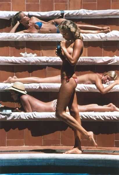 Slim Aarons, ‘Catherine Wilke (Small)’, 1980, Photography, C-Type Print, null, Numbered