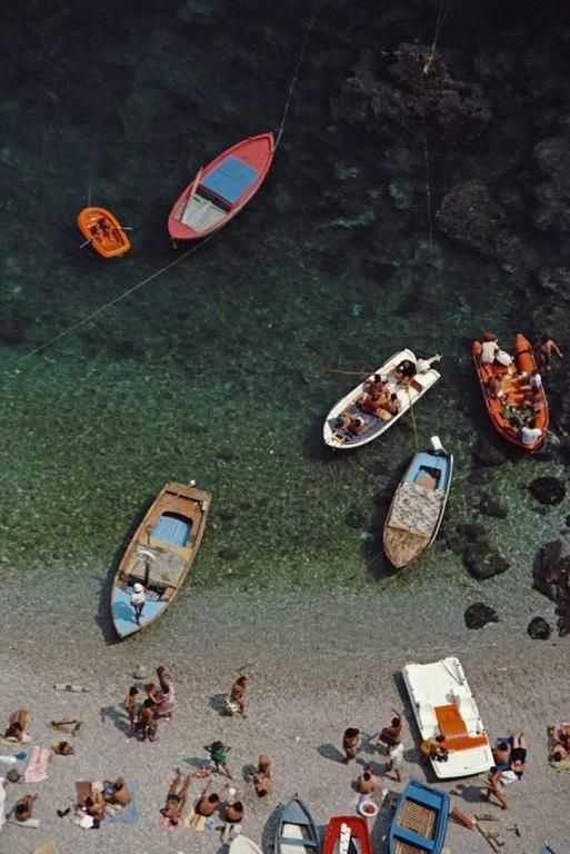 Slim Aarons, ‘Conca dei Marini Bay, 1984 (Large)’, 1984, Photography, C-Type Print, null, Numbered