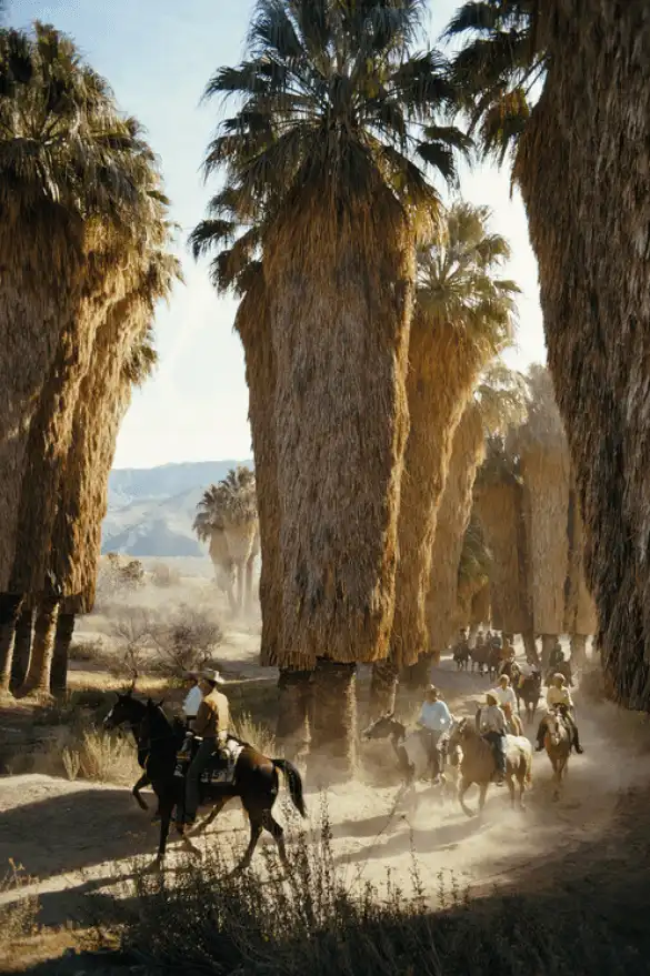 Slim Aarons, ‘Palm Springs Riders (Small)’, 1970, Photography, C-Type Print, null, Numbered