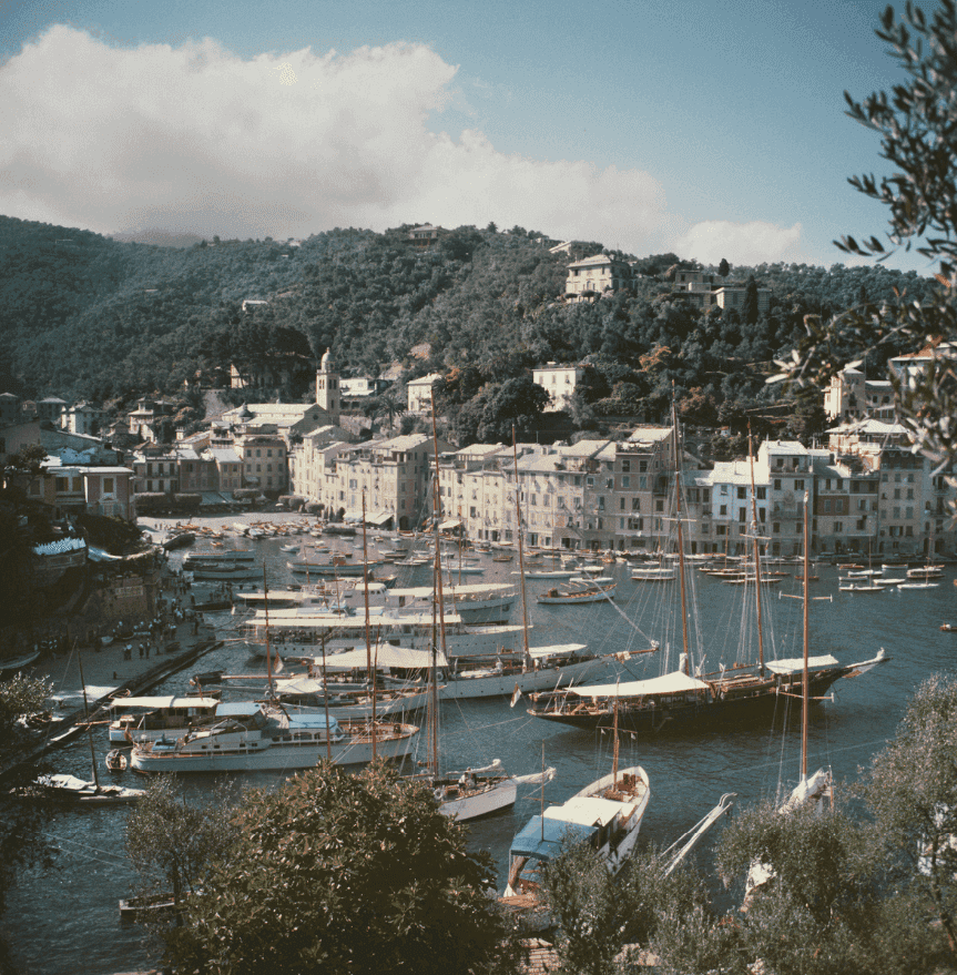 Slim Aarons, ‘Portofino (Large)’, 1955, Photography, C-Type Print, null, Numbered