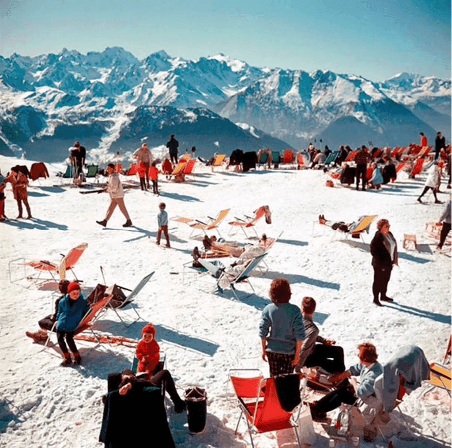 Slim Aarons, ‘Verbier Vacation (Large)’, 1964, Photography, C-Type Print, null, Numbered