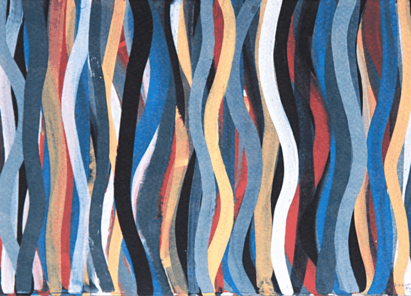 Sol LeWitt, ‘Brushstrokes: Horizontal and Vertical, Plate #21’, 1996, Print, Photolitograph, null, Numbered