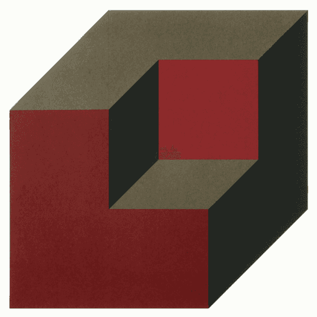 Sol LeWitt, ‘Forms Derived from a Cube (Colors Superimposed), Plate #09’, 1991, Print, Somerset textured white, 300 gram, null, Numbered