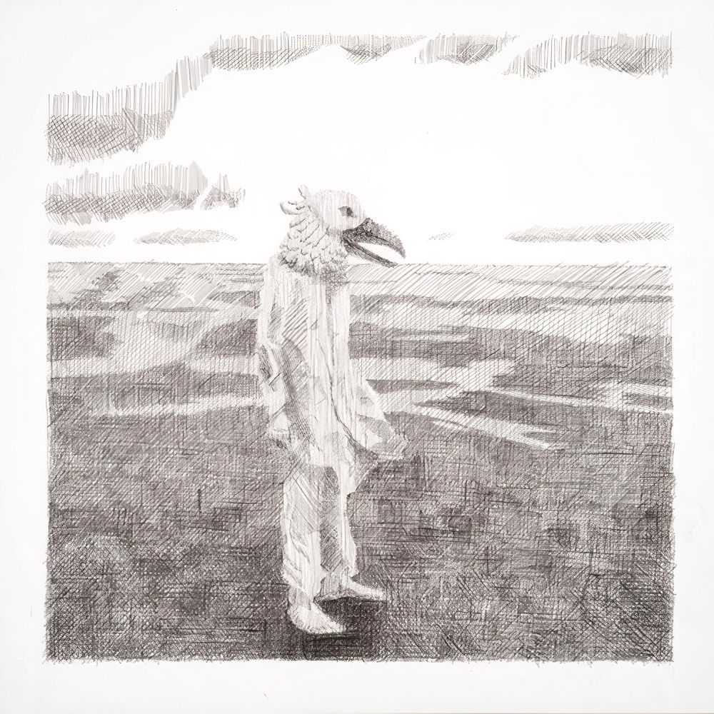Stanley Donwood, ‘Gull’, 2016, Print, Hand printed on Somerset Satin 270gsm stock with three colours, Self-released, Numbered, Dated