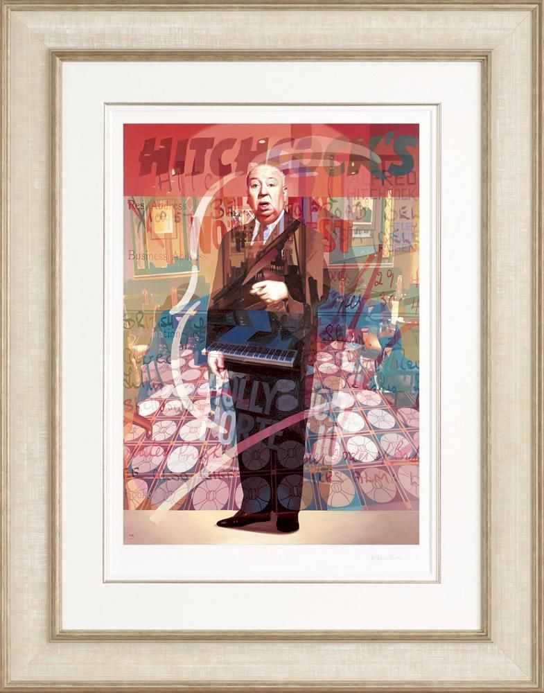 Stuart McAlpine Miller, ‘Alfred Hitchcock: The Mysterious Thinker (The Savoy Suite - Framed)’, 2018, Print, Pigment print, Castle Fine Art, Numbered, Framed