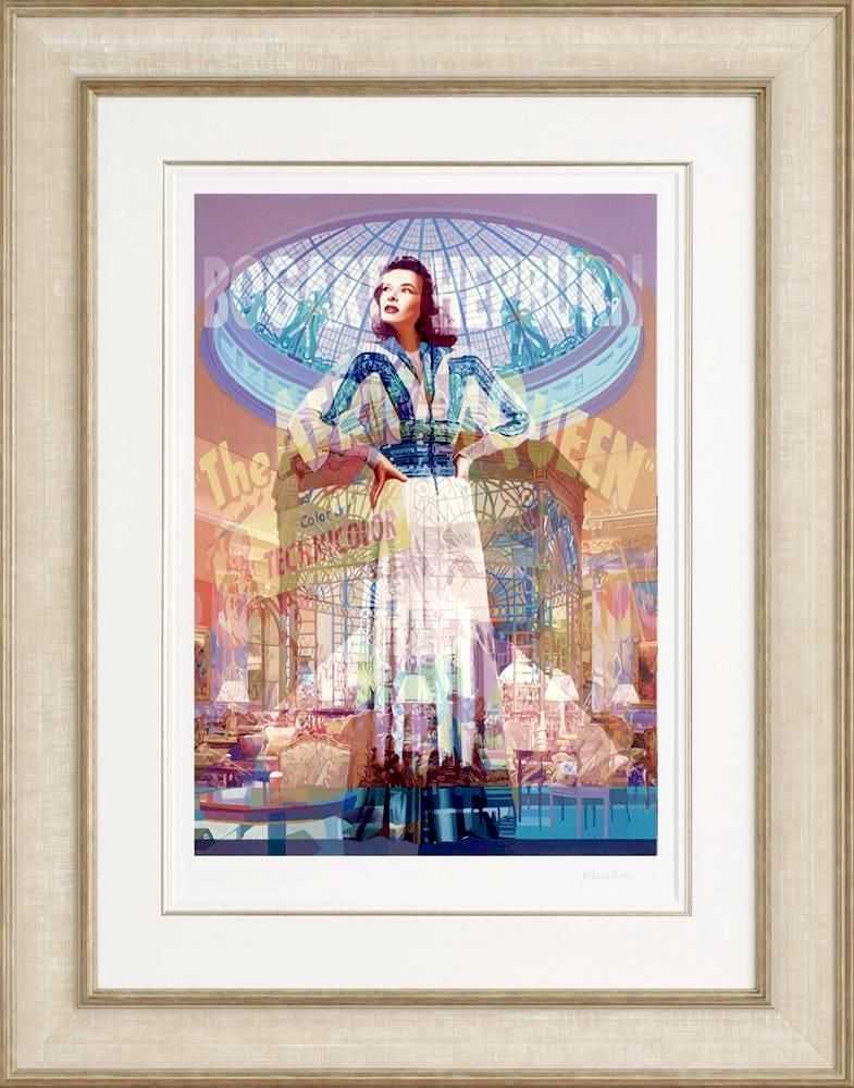 Stuart McAlpine Miller, ‘Katharine Hepburn: Taking Centre Stage (The Savoy Suite - Framed)’, 2018, Print, Pigment print, Castle Fine Art, Numbered, Framed