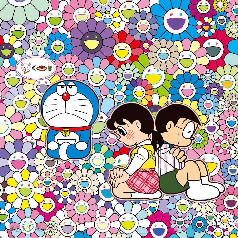 Takashi Murakami, ‘First Love: And I contemplate About Dinner Tonight, Among Others’, 28-12-2020, Print, Offset print, cold stamp and high gloss varnishing, Kaikai Kiki Co., Ltd., Numbered