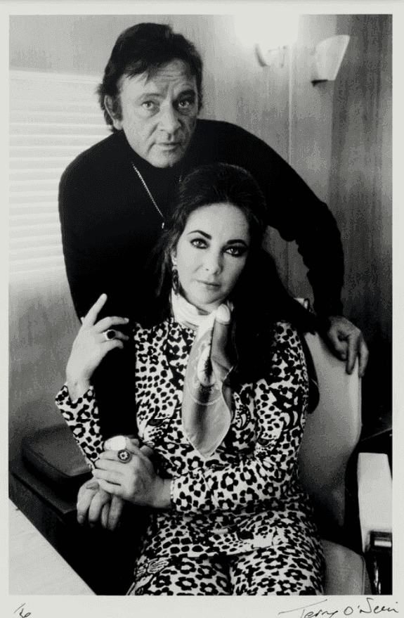 Terry O'Neill, ‘Elizabeth Taylor and Richard Burton’, 1971, Photography, Silver gelatin print, null,