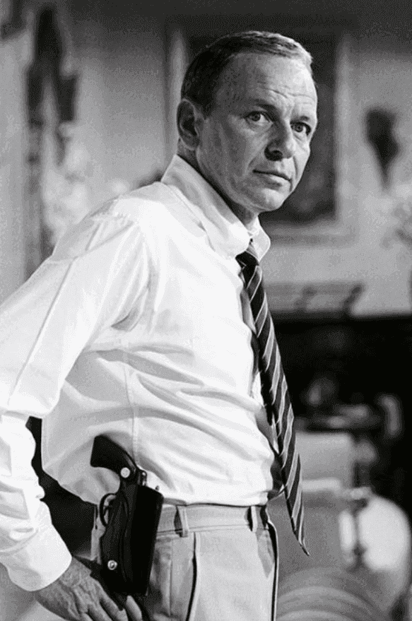 Terry O'Neill, ‘Frank Sinatra on Set During the Making of 'The Lady in Cement' in Miami’, 1968, Photography, Gelatin silver on fibre-based paper, null,