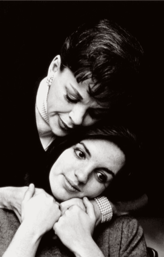 Terry O'Neill, ‘Judy Garland and Her Daughter, Liza Minnelli (Signed by Terry O'Neill)’, 1964, Photography, Lifetime Edition Gelatin Silver Print, null, Numbered