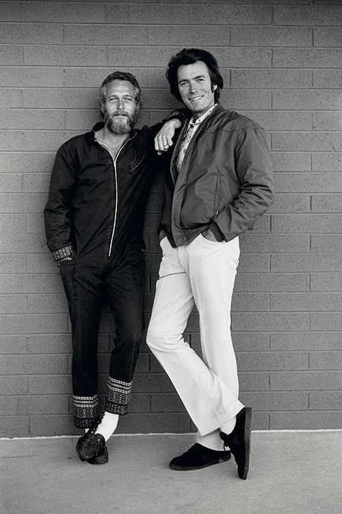 Terry O'Neill, ‘Newman and Eastwood (Medium) - Signed print’, 1972, Photography, Photography - Gelatin Silver Print, null, Numbered