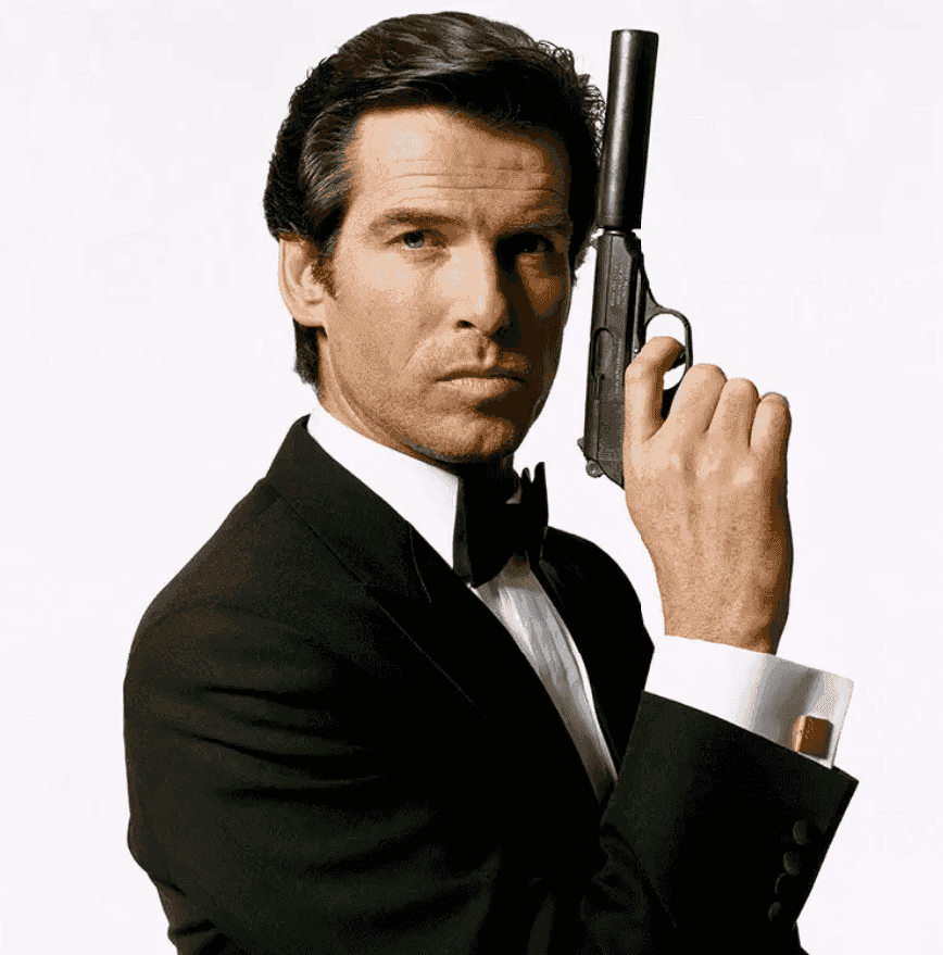 Terry O'Neill, ‘Pierce Brosnan as James Bond’, 1995, Photography, C-Type Color photograph, null,
