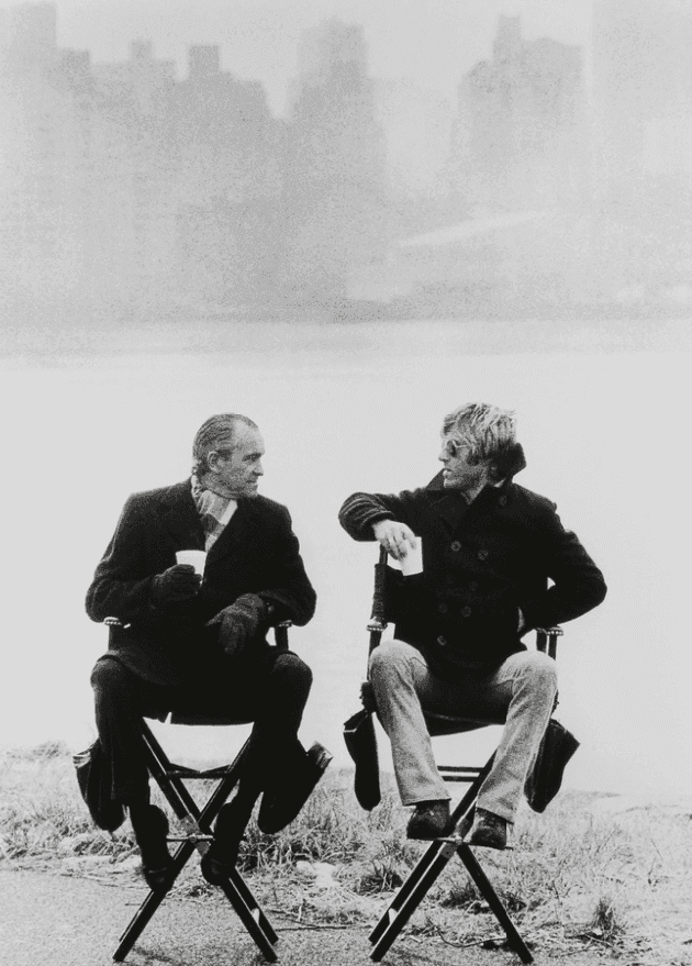 Terry O'Neill, ‘Rober Redford and Richard Helms’, 1974, Photography, Silver gelatin print, null,