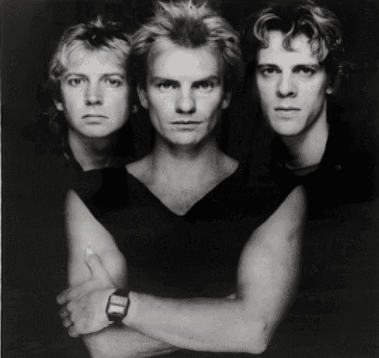 Terry O'Neill, ‘The Police’, 1983, Photography, Silver gelatin print, null, Numbered