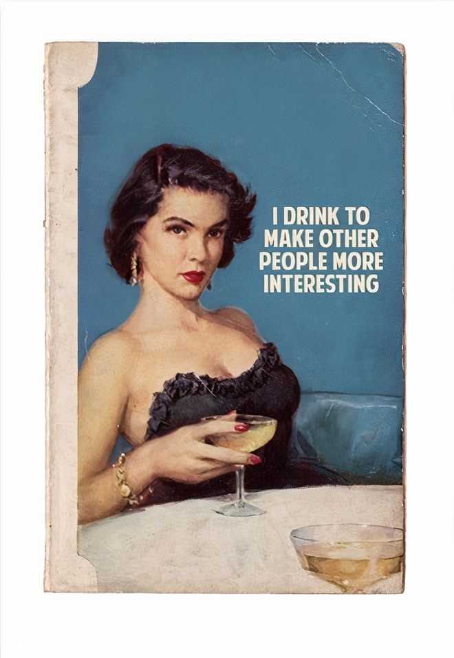 The Connor Brothers, ‘I Drink To Make Other People More Interesting (Blue)’, 2017, Print, Pigment print on archival paper, Self-released, Numbered, Dated