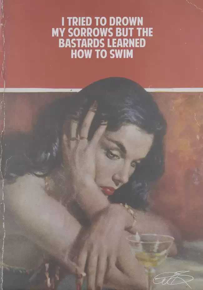 The Connor Brothers, ‘I Tried To Drown My Sorrows (The Big Issue)’, 2022, Print, Offset lithograph in colours on thin paper. Sold as 'Wrapping Paper'. Signed in ink., The Big Issue,