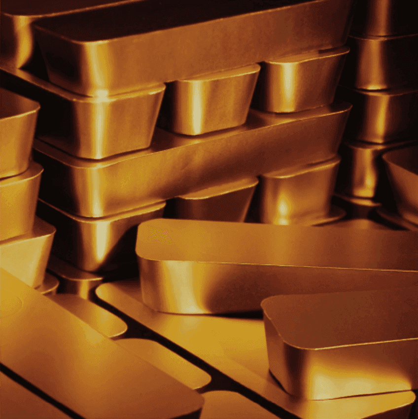Thomas Demand, ‘Bullion’, 2003, Print, C-print with accompanying vinyl album., null, Numbered