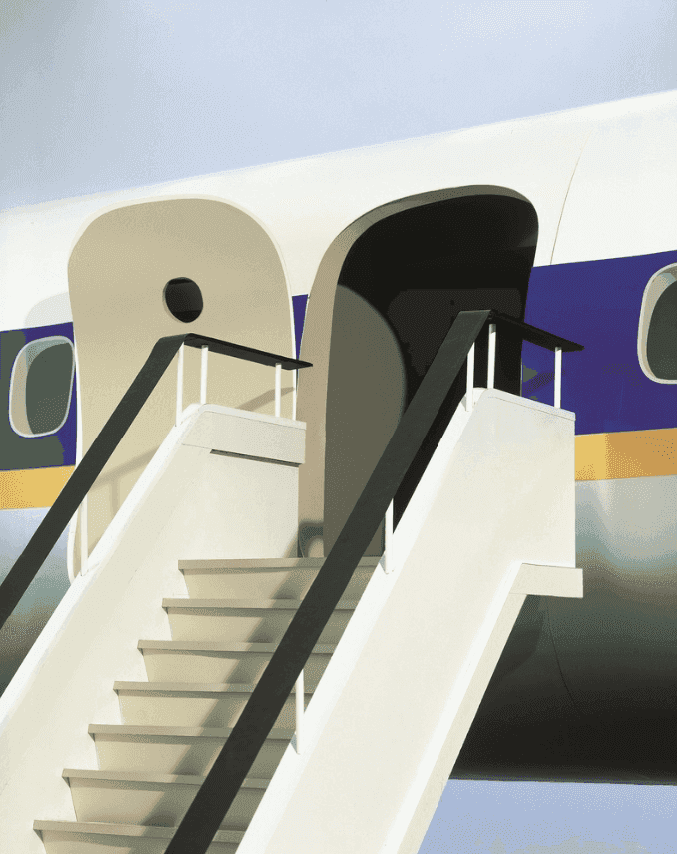 Thomas Demand, ‘Gangway’, 2001, Print, Lambda print, diasec on black acrylic glass with attachable chromium-plate stand, Parkett Publishers, Numbered