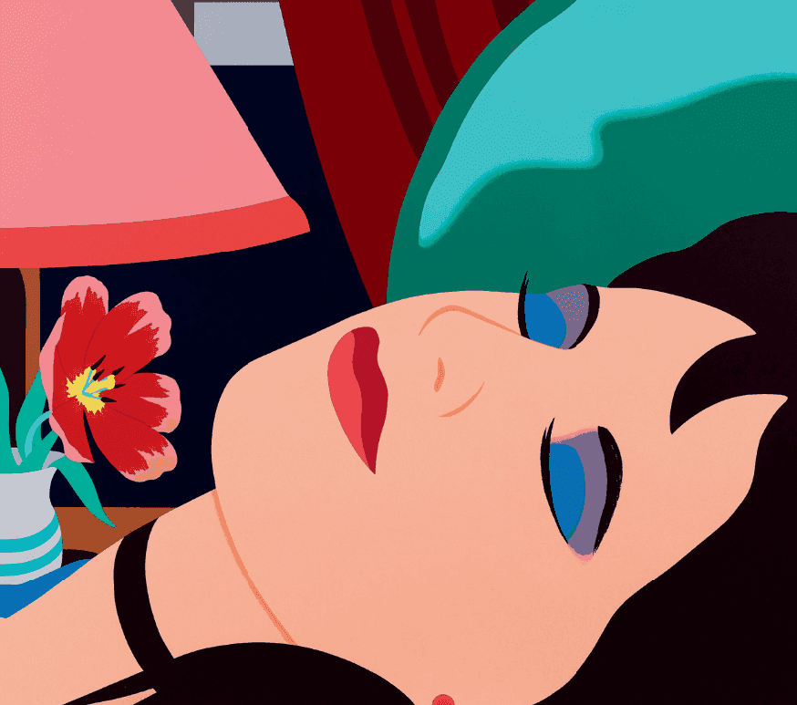 Tom Wesselmann, ‘Cynthia in the Bedroom’, 1981, Print, Screenprint in colors, on wove paper, null, Numbered, Dated