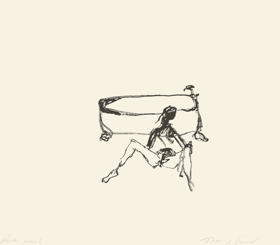 Tracey Emin, ‘Dark Womb’, 2010, Print, Soft ground etching on wove paper, null, Numbered, Dated