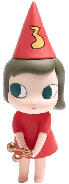 Yoshitomo Nara, ‘Drummer Girl #3 (Red)’, 20-10-2020, Sculpture, Vinyl, How2Work,