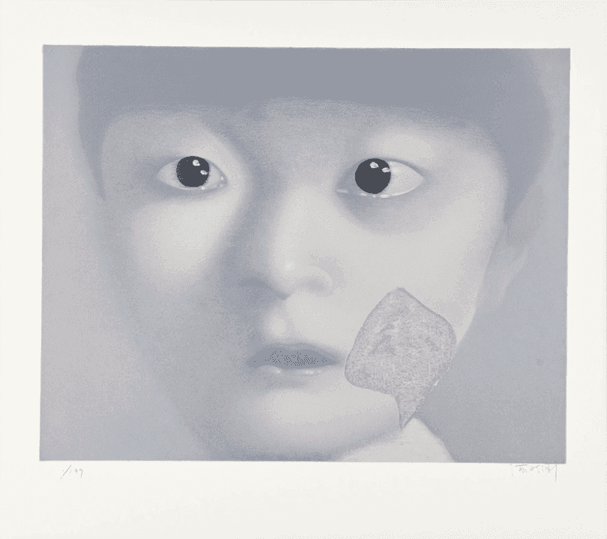 Zhang Xiaogang, ‘My Daughter’, 2003, Print, Lithograph in colors, null,