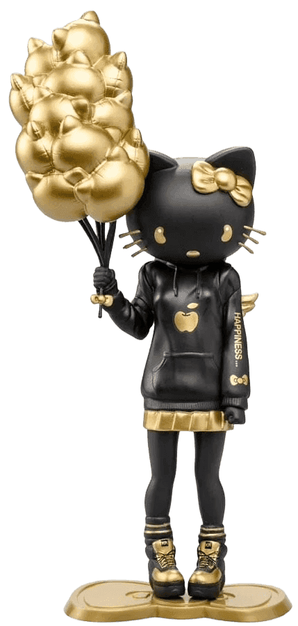 Candie Bolton, ‘Hello Kitty - Golden Gloom’, 2019, Collectible, 9 inch tall collectible designer vinyl art figure based on Hello Kitty, null,