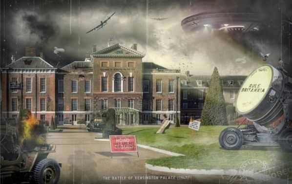 JJ Adams, ‘Kensington Palace (Deluxe)’, 2021, Print, Giclee On Paper, Wishbone, Numbered