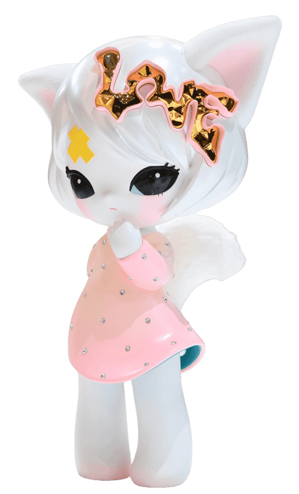 Yosuke Ueno, ‘Lily "It's All Right"’, 2023, Sculpture, Vinyl Toy, Instinct Toy, Numbered