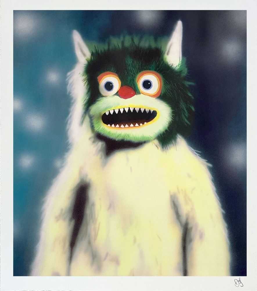 Adam Forsythe, ‘The Beast of Goblin Combe (Hand-Finished Variant #01)’, 2025, Print, 18 Colour Silkscreen print, printed on Somerset Satin 300gsm, null, Handfinished
